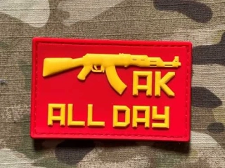 NoName AK All Day PVC PAtch - nášivka