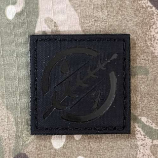 TF LaserCut Patch Star Wars Boba Fett Infra - Small - Black - nášivka