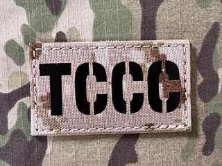 TF LaserCut Patch TCCC - Tactical Combat Casualty Care Infra - AOR 1 - nášivka