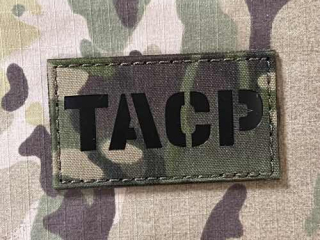 TF LaserCut Patch TACP - Tactical Air Control Party Infra - Multicam Tropic - nášivka