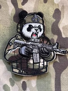 NoName Panda Warrior Patch - nášivka
