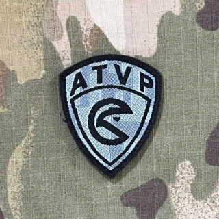 Croatia Military Velcro Patch Military Police - Antiterrorist Unit - Digital Grey - nášivka