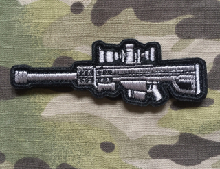 NoName Tactical Gun Patch - Barrett M82 - nášivka