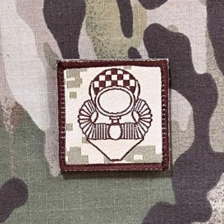 Croatia Military Velcro Patch Diver - Digital Desert - nášivka