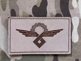 Croatia Military Velcro Patch Croatian Air Force Pilot - Desert - nášivka