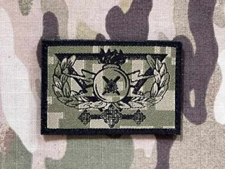 Croatia Military Velcro Patch EOD - Explosive Ordnance Disposal - Digital Green - nášivka