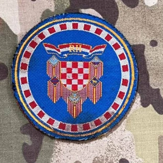 Croatia Military Patch Presidential Protection Unit -1991 - Used - Color - nášivka