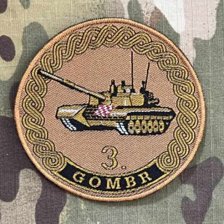 Croatia Military Patch 3rd Armoured Mechanized Guard Brigade - Color - nášivka