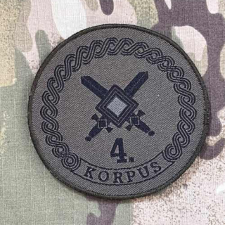 Croatia Military Patch 4th Corps - Olive - nášivka