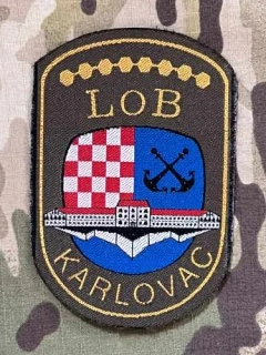 Croatia Military Patch Logistic Base - Kerlovac - Color - nášivka