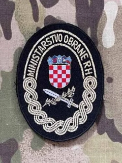 Croatia Military Patch Ministry of Defence - Color - nášivka