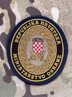 Croatia Military Patch Ministry of Defence - Color - nášivka