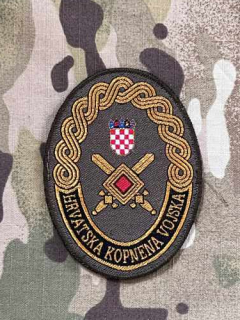 Croatia Military Patch Croatia Ground Force - Color - nášivka