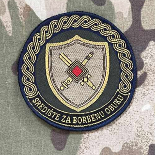 Croatia Military Patch Battle Training Centre - Color - nášivka