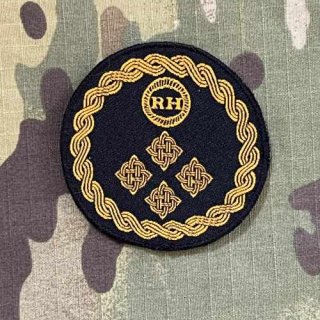 Croatia Military Patch Battalion Commander - Color - nášivka