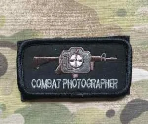 YJPF Combat Photographer Patch - nášivka