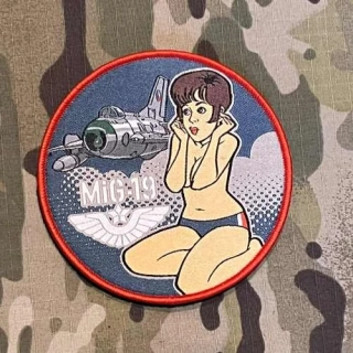 Czech Patch Retro ČSLA - MiG-19 - nášivka