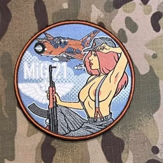 Czech Patch Retro ČSLA - MiG-21 - nášivka