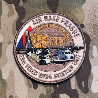 Czech Patch Czech Air Force - 25th Fixed Wing Aviation Unit - MFO Sinai - nášivka