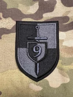 Czech Patch Police of Czech Republic - Krajská Pořádková Jednotka KPJ - Liberecký kraj - Black - nášivka