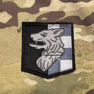 Czech Patch Police of Czech Republic - Cizinecká policie - Olomoucký kraj - Black - nášivka