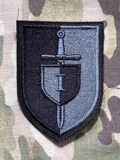 Czech Patch Police of Czech Republic - Pořádková jednotka - Praha I - Black - nášivka
