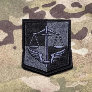 Czech Patch Police of Czech Republic - PEO Pohotovostní eskortní oddělení - Liberecký kraj - Velcro - Black - nášivka