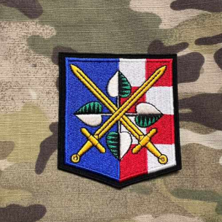 Czech Patch Police of Czech Republic - Krajské ředitelství policie - Olomoucký kraj - Color - nášivka