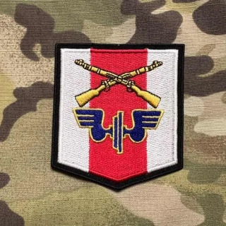 Czech Patch Police of Czech Republic - Oddělení doprovodu vlaků - Ústecký kraj - Color - nášivka