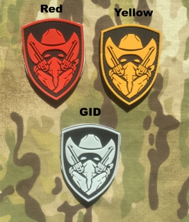 NoName Metal of Honor GUNFIGHTERS PVC Patch - nášivka