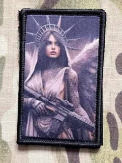NoName Armed Liberty Print Patch - nášivka