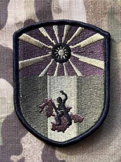 Taiwan Patch Dongyin Area Command - Olive - nášivka
