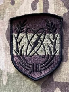 Taiwan Patch Communications and Electronic Information Training Center - Olive - nášivka