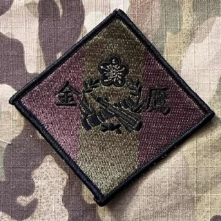 Taiwan Patch 21st Artillery Command - Golden Eagle - Olive - nášivka