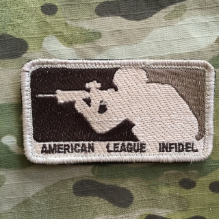 Kandahar Whacker American League Infidel DCU Patch - nášivka