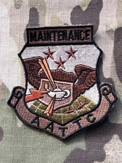 US. Air Force - AATTC - Maintenance Patch - Desert - nášivka