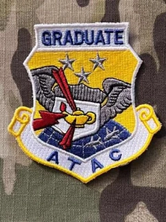 US. Air Force - ATAC - Graduate Patch - Color - nášivka
