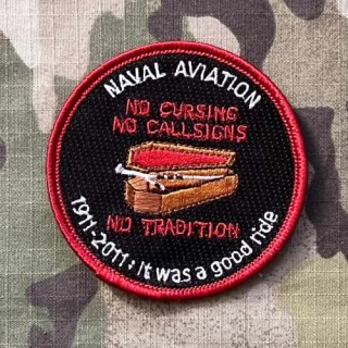 US Navy - Naval Aviation - 1911-2011 It Was a Good Ride Patch - nášivka