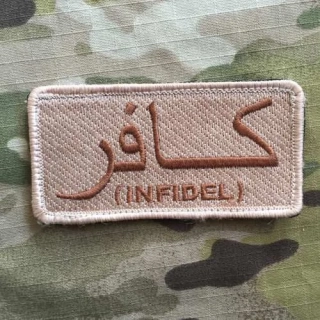 Kandahar Whacker Infidel DCU Patch - nášivka