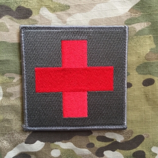 Red Cross Velcro Patch Large