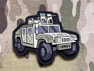 M-Tac Military Equipment - HMMWV PVC Patch - Olive - nášivka