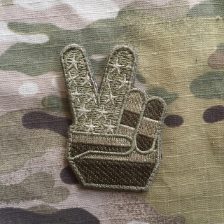 Kandahar Whacker V for Victory U.S. Flag Patch - nášivka