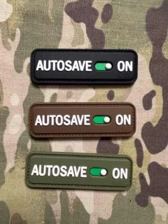 M-Tac Autosave PVC Patch - nášivka