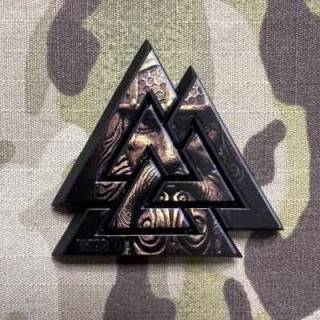 M-Tac Valknut Odin PVC Patch - nášivka
