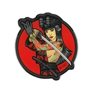M-Tac Stickers Tactical Girl no.3 - Skull - samolepka