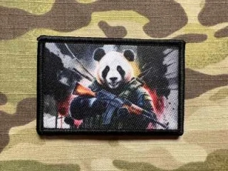 NoName Panda Warrior Patch - nášivka