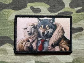 NoName Cunning Wolf Patch - nášivka