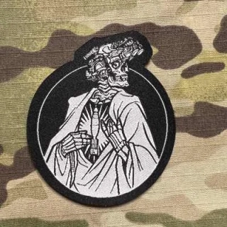 NoName Skeleton Warrior 1 Woven Patch - nášivka