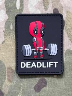 NoName Deadpool Deadlift PVC Patch - nášivka