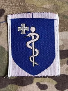 German Patch Bundeswehr SanFüKdo - Sanitätsführungskommando - nášivka